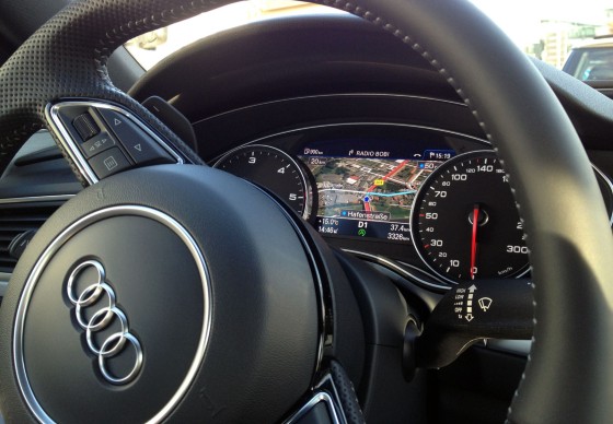 Virtuelles Cockpit im neuen Audi A6
