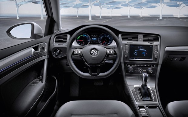 VW e-Golf Cockpit, e-Instrumente im VW e-Golf