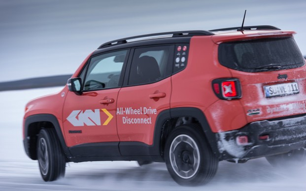 Beim Jeep Renegade ist es GKN gelungen, Fahrspaß und niedrigen Verbrauch in Einklang zu bringen.