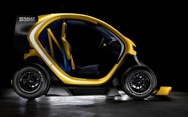 Concept Car Twizy Renault Sport F1, Seitenansicht