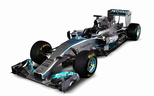Neuer Silberpfeil F1 W05 für die Formel-1-Saison
