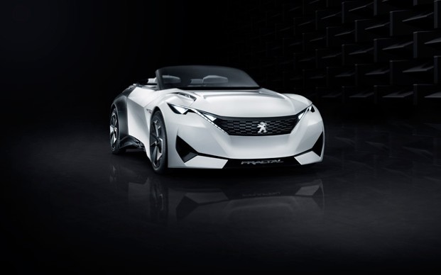 Peugeot Fractal: Zukunftsstudie des i-Cockpit.  