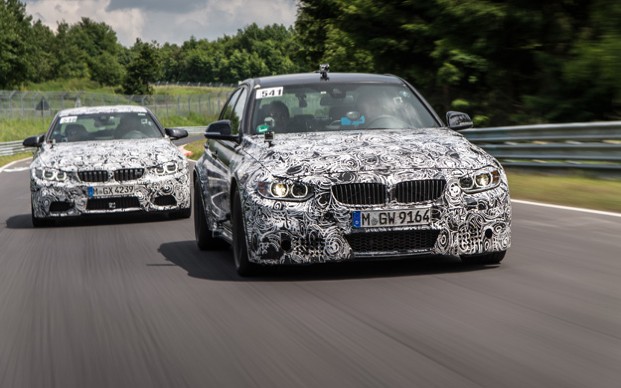 BMW M3/M4 auf dem Nürburgring.