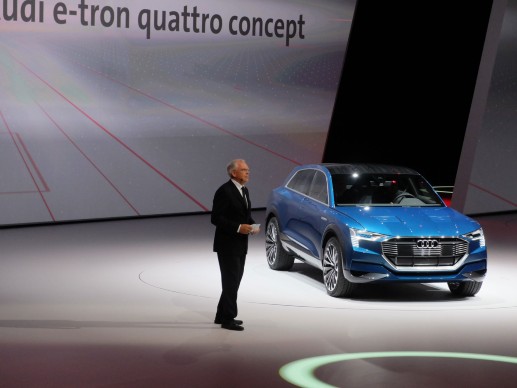 Präsentation des Audi E-tron Quattro Concept