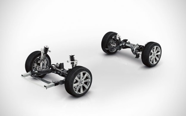 Der neue Volvo XC90- Chassis