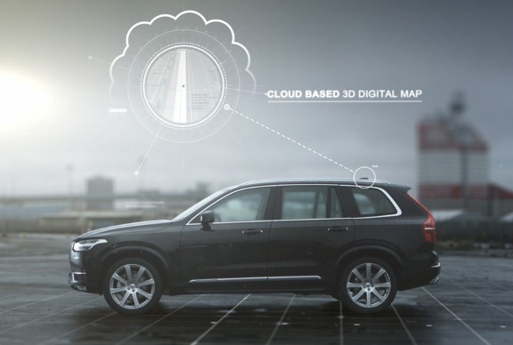 Volvo Drive Me AutoPilot - cloud-basierte 3D-Digitalkarte