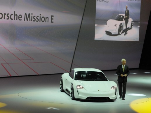 Präsentation des Porsche Mission E