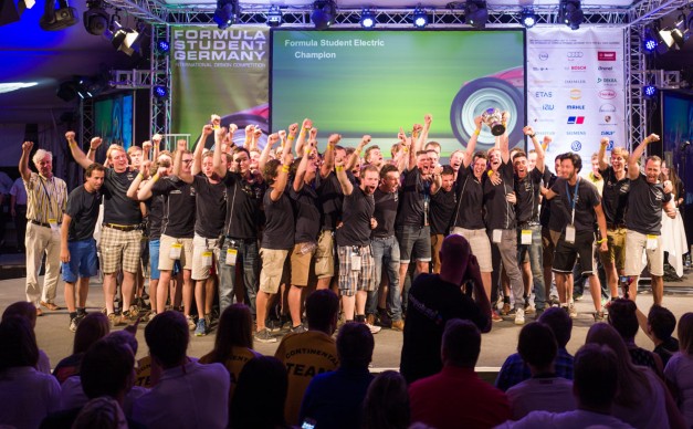 FSE-Gesamtsieger 2015 ist das Team der TU Delft