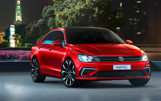Volkswagen-Studie New Midsize Coupé debütiert als Weltpremiere in Peking