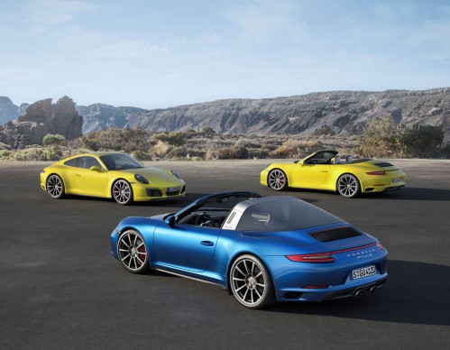 Porsche Carrera 4S und 911 Targa 4S