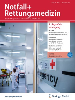 Notfall + Rettungsmedizin 7/2021