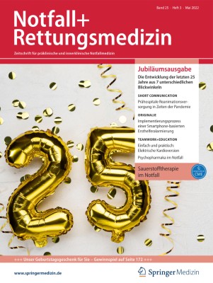 Notfall + Rettungsmedizin 3/2022
