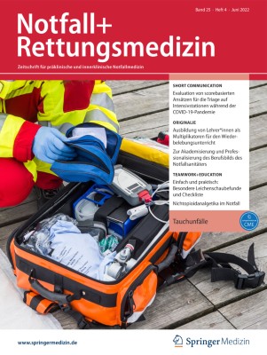 Notfall + Rettungsmedizin 4/2022