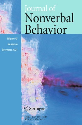 Journal of Nonverbal Behavior 4/2021