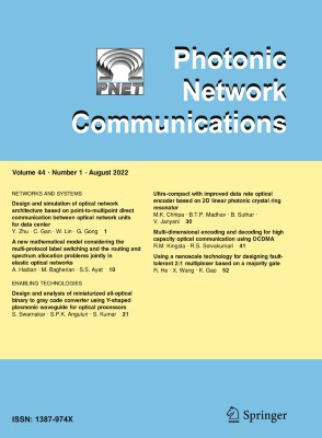 Photonic Network Communications 1/2022