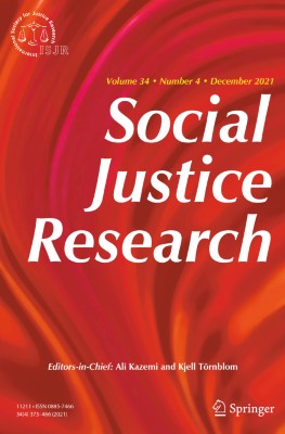 Social Justice Research 4/2021