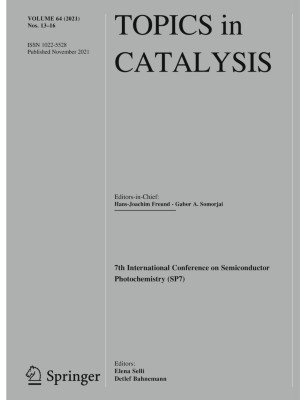 Topics in Catalysis 13-16/2021