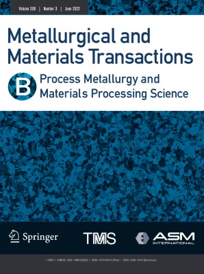 Metallurgical and Materials Transactions B 3/2022