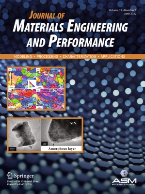 Journal of Materials Engineering and Performance 6/2022