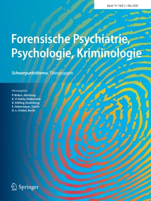 Forensische Psychiatrie, Psychologie, Kriminologie 2/2020