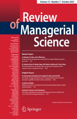 Review of Managerial Science 7/2021