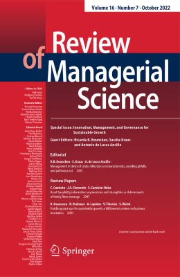 Review of Managerial Science 7/2022