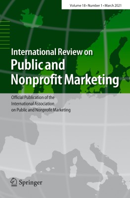 International Review on Public and Nonprofit Marketing 1/2021