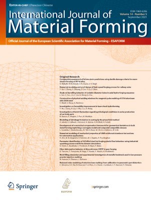International Journal of Material Forming 5/2021