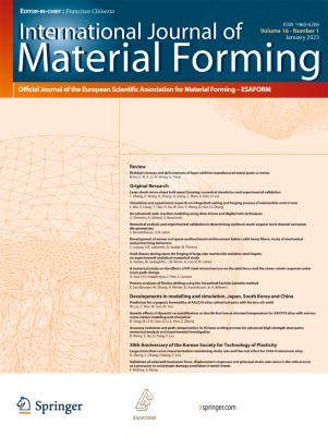 International Journal of Material Forming 1/2023