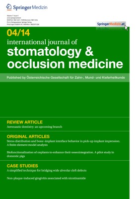 international journal of stomatology & occlusion medicine 4/2014