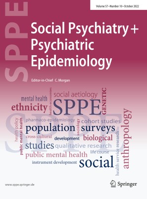 Social Psychiatry and Psychiatric Epidemiology 10/2022