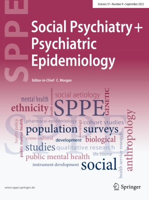 Social Psychiatry and Psychiatric Epidemiology 9/2022