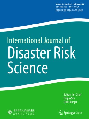 International Journal of Disaster Risk Science 1/2022