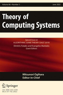 Theory of Computing Systems 3/2022