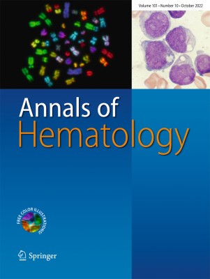 Annals of Hematology 10/2022