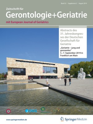 Zeitschrift für Gerontologie und Geriatrie 2/2019