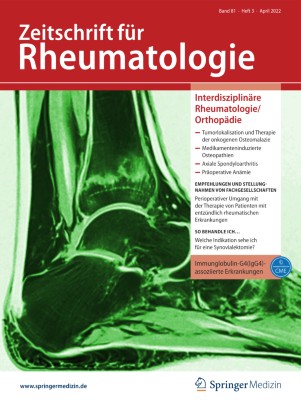 Zeitschrift für Rheumatologie 3/2022