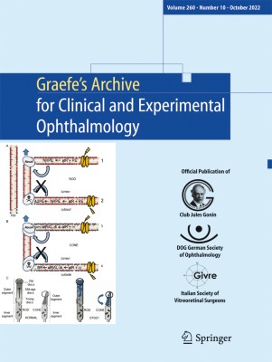 Graefe's Archive for Clinical and Experimental Ophthalmology 10/2022
