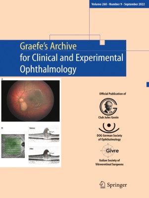 Graefe's Archive for Clinical and Experimental Ophthalmology 9/2022