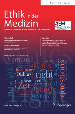 Ethik in der Medizin 2/2021