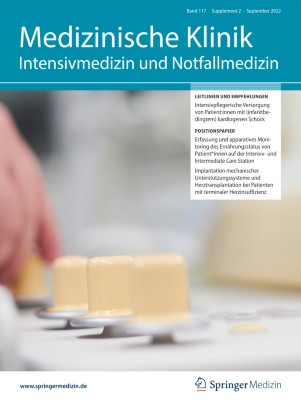 Medizinische Klinik - Intensivmedizin und Notfallmedizin 2/2022