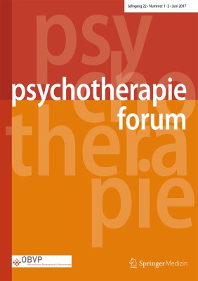 Psychotherapie Forum 1-2/2017
