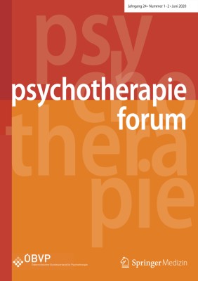 Psychotherapie Forum 1-2/2020