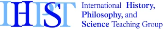 Full colour logo of the Society of International History, Philosophy, and Science Teaching Group