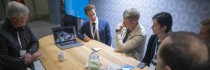 Kongress 2023 - Impression 4: Vortrag am Tisch