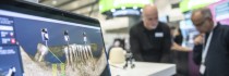 Kongress 2023 - Impression 5: Tablet auf Messestand