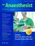 Der Anaesthesist 9/2004