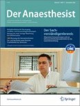 Der Anaesthesist 11/2005