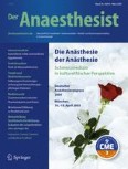 Der Anaesthesist 3/2005