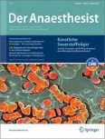 Der Anaesthesist 8/2005